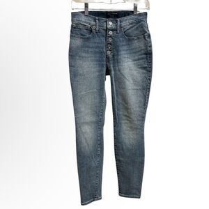 Lucky Brand Jeans Bridgette high rise skinny 2 ankle button fly NEW baddie denim